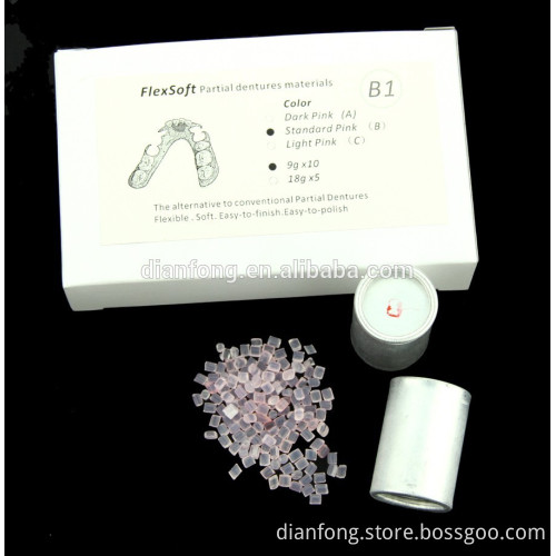 hot sell Dian Fong FlexSoft Partial Dentures Materials, chinese dental material